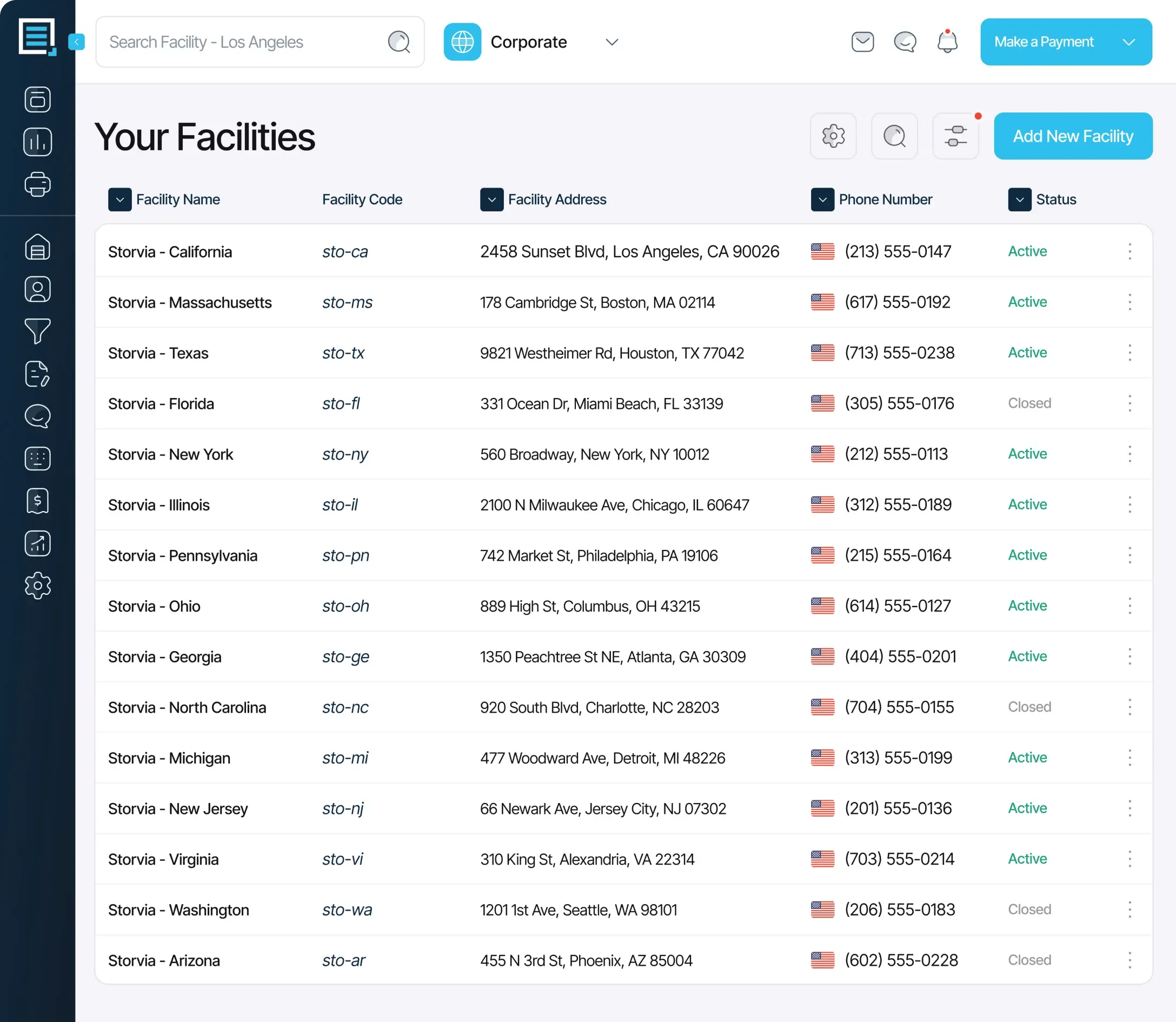 QuikStor Integrations Dashboard