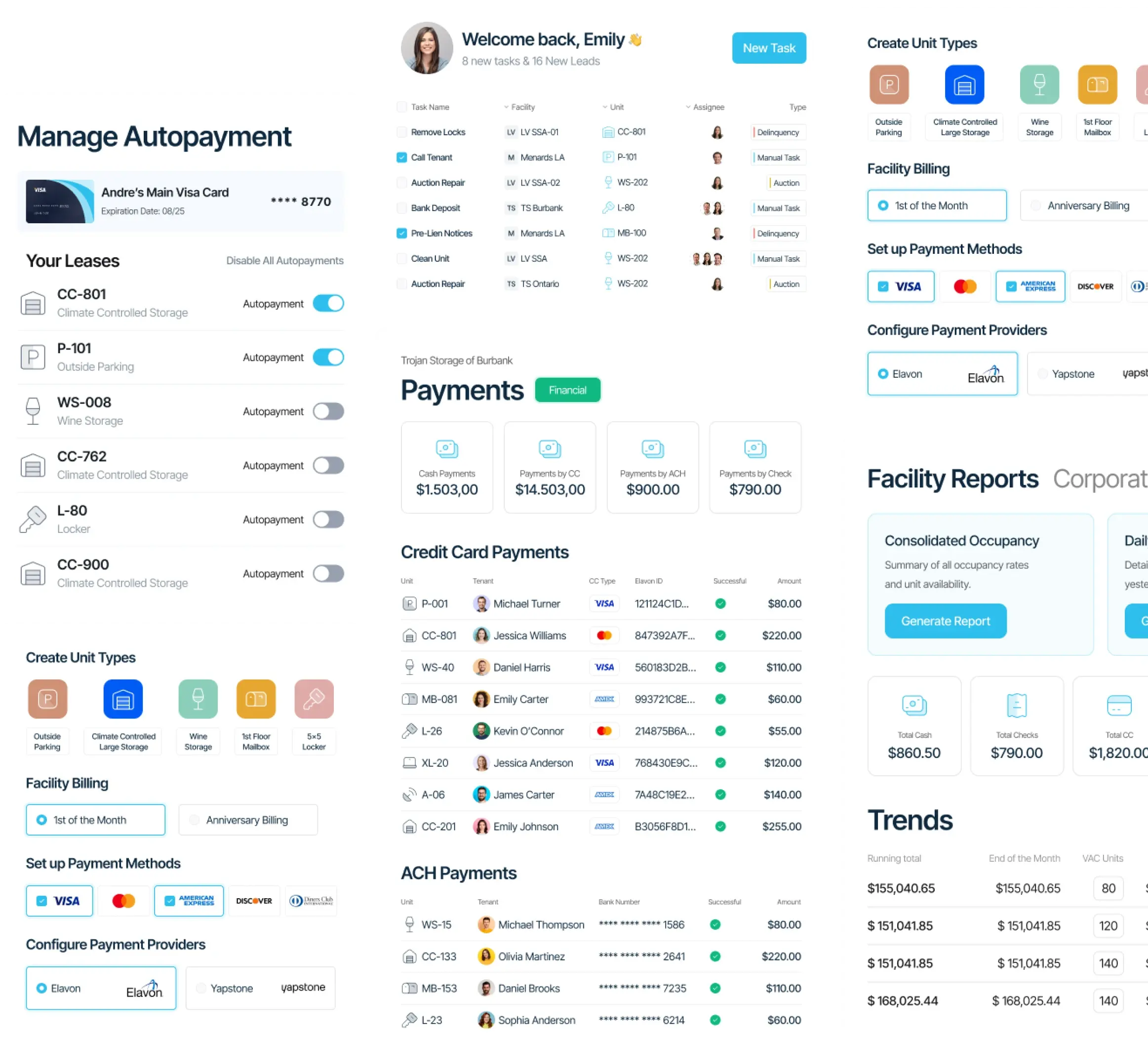 Open API integration cards